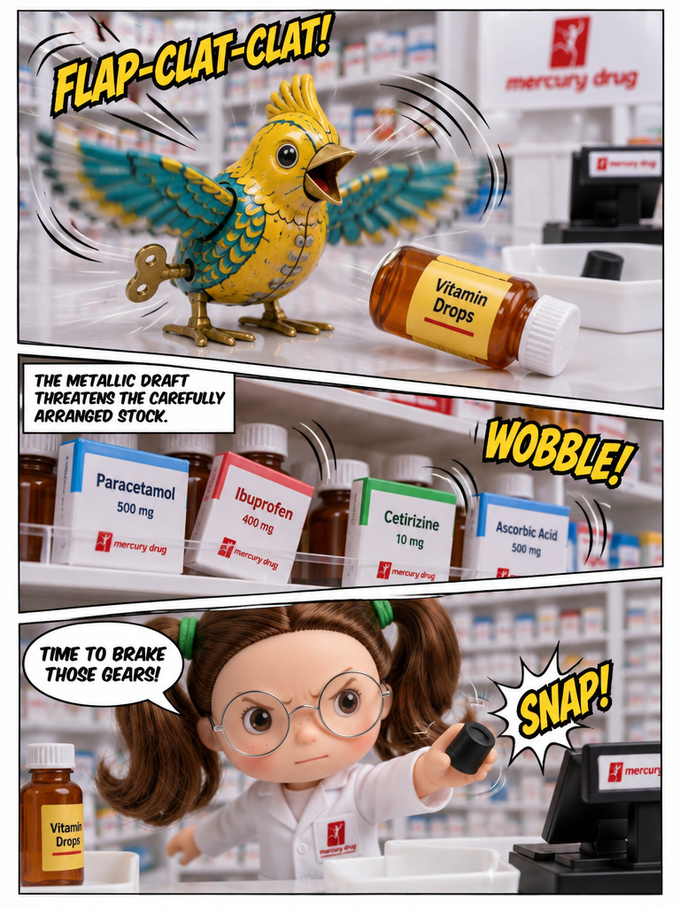 Clockwork Disturbance at the Counter (page 3 of 4)