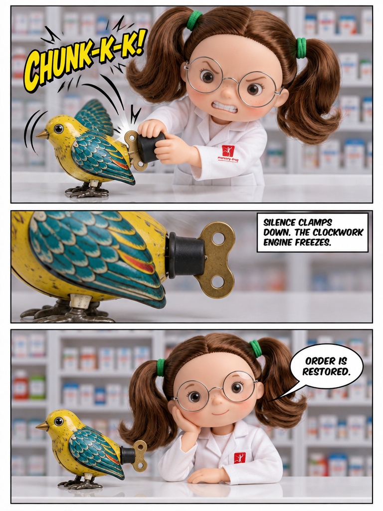 Clockwork Disturbance at the Counter (page 4 of 4)