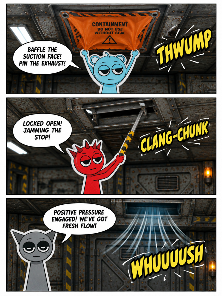Breach in the Baffling (page 3 of 8)