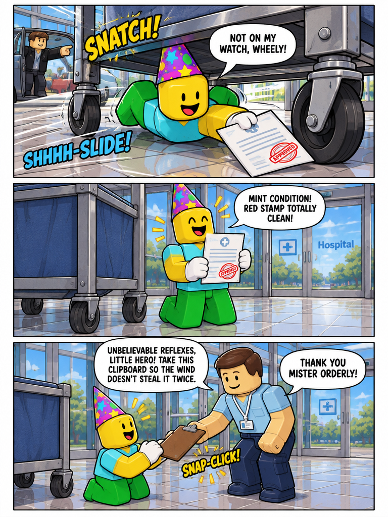Chasing the Discharge Slip (page 3 of 4)