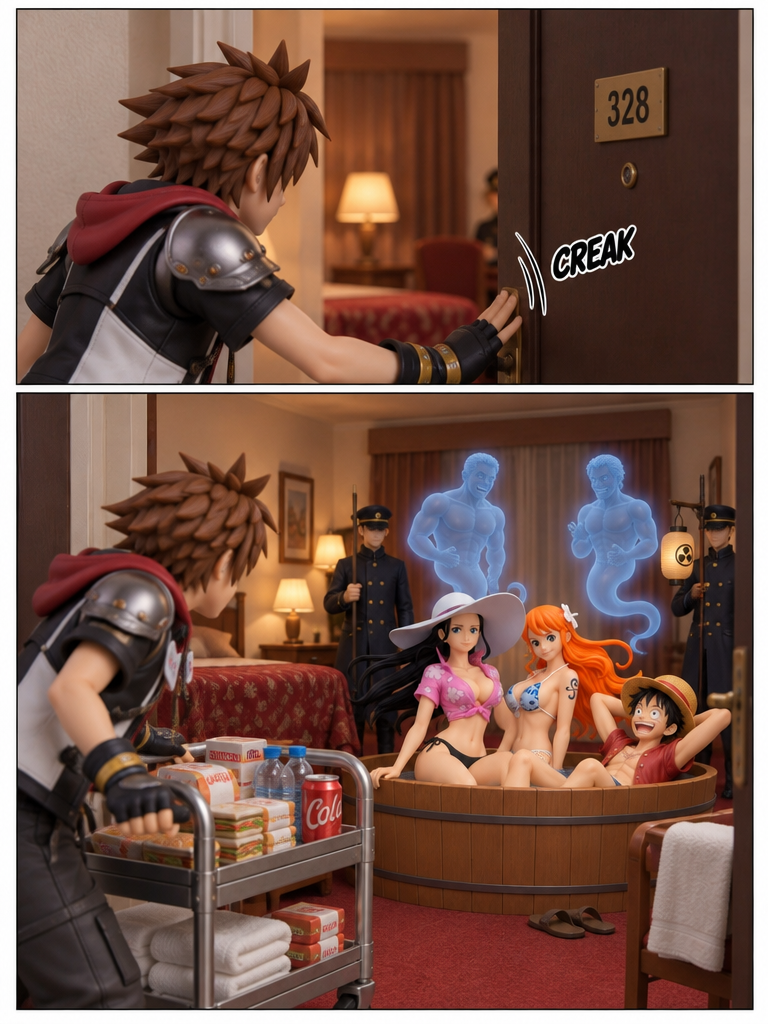 Room Service Surprise (page 2 of 4)