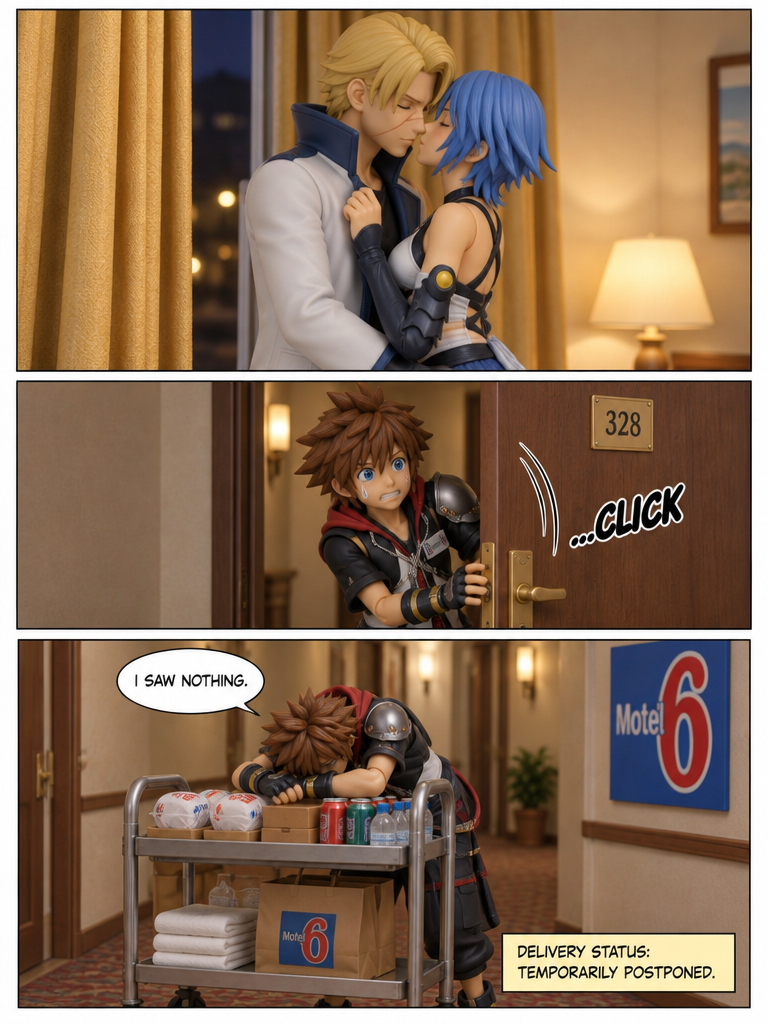 Room Service Surprise (page 4 of 4)