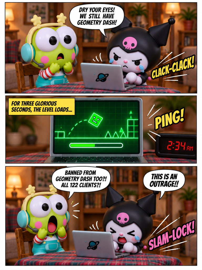 The Geometry Dash Ban (page 2 of 4)