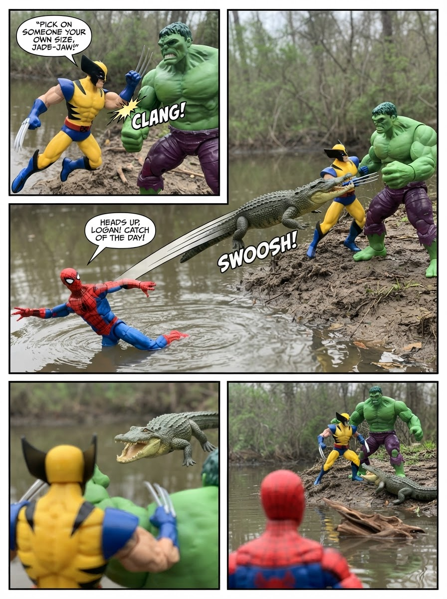 Swamp Melee Showdown (page 2 of 4)