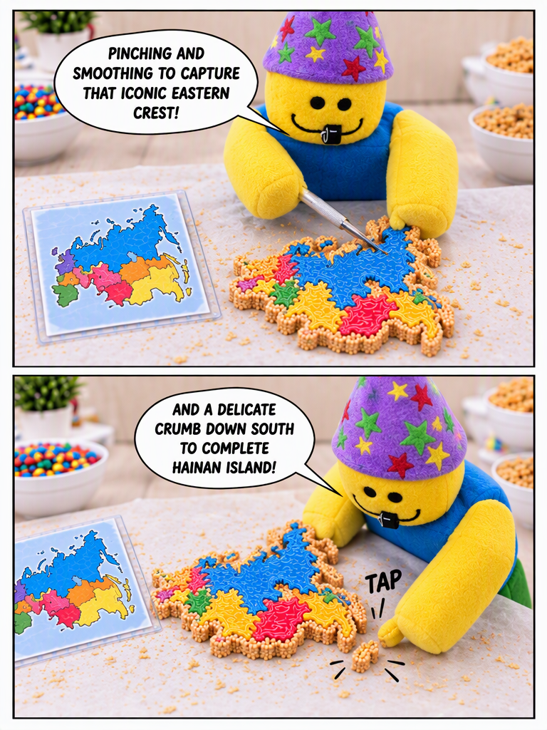 Mapping China in Sweet Cereal (page 2 of 4)