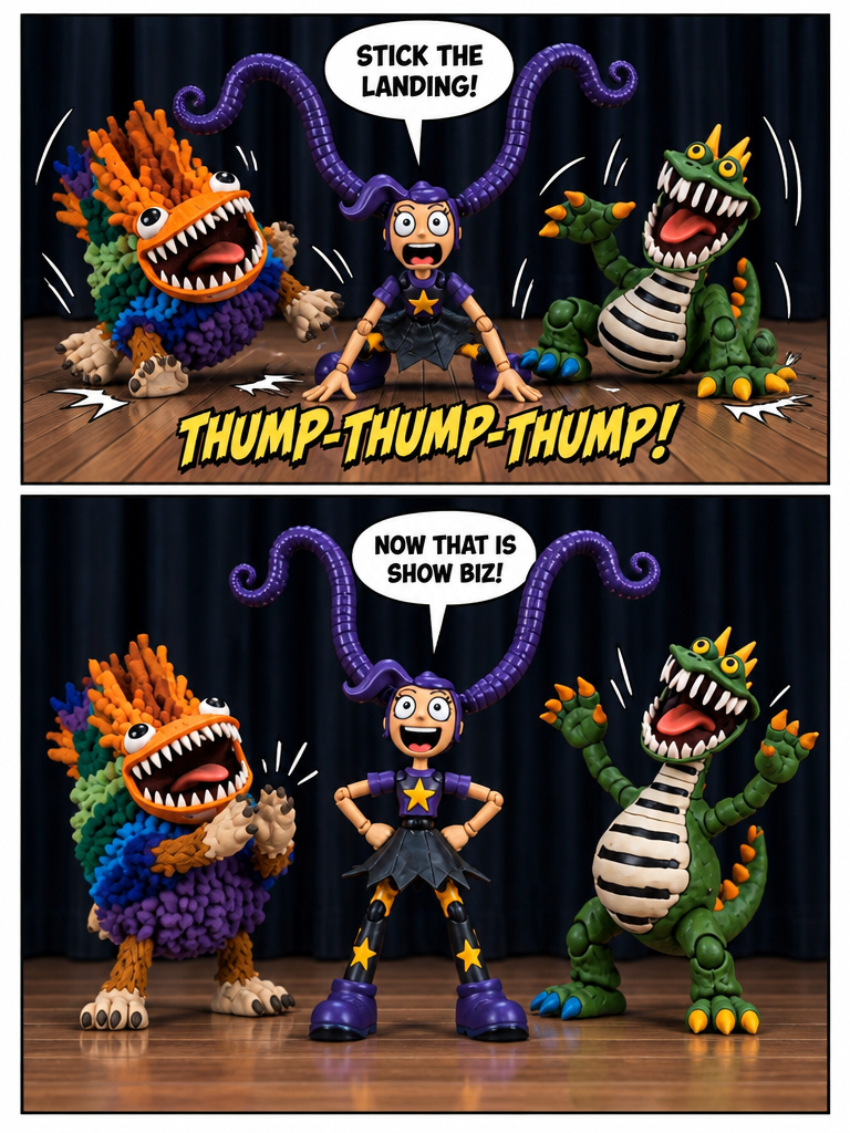 The Stage Fright Mid-Air Tumble (page 4 of 4)