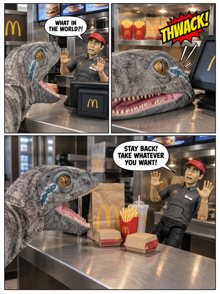 Jurassic Drive-Thru Raid (page 2 of 4)