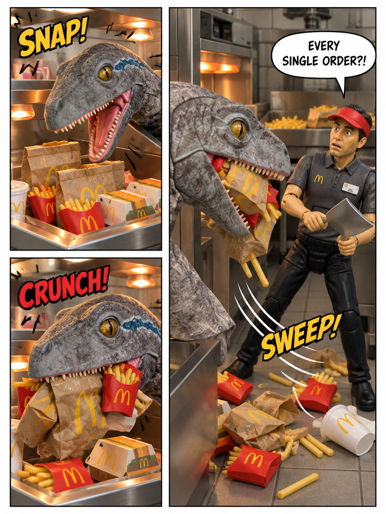 Jurassic Drive-Thru Raid (page 3 of 4)