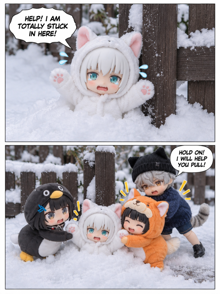 Winter Rescue on the Way Home (page 2 of 4)