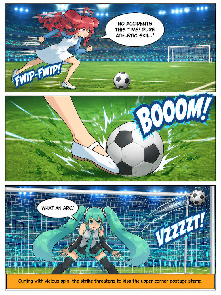 Miku Catch the Soccer Ball (page 6 of 8)