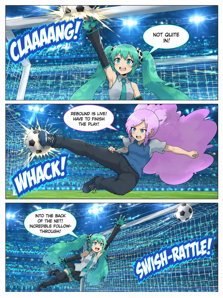 Miku Catch the Soccer Ball (page 7 of 8)