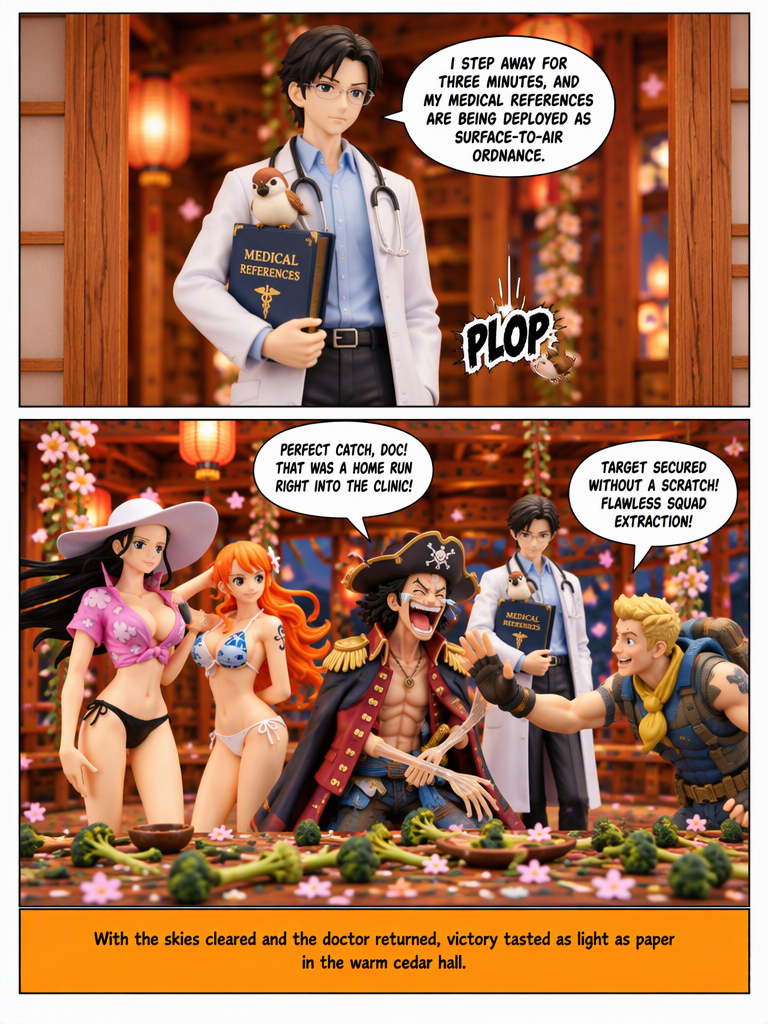 Avian Intruder and the Doctor's Tome (page 4 of 4)