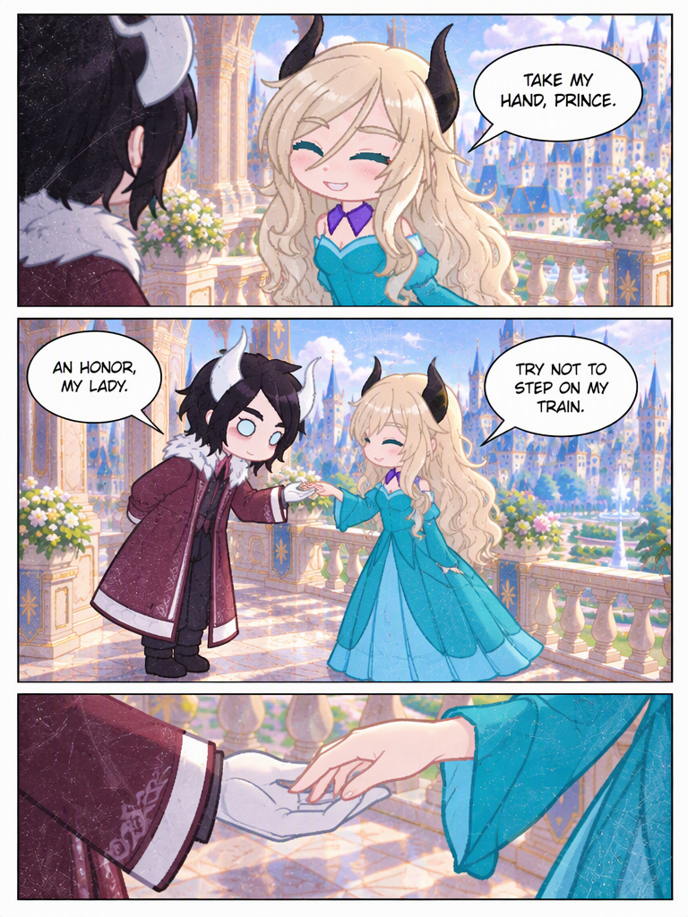 A Royal Waltz on the Terrace (page 3 of 4)