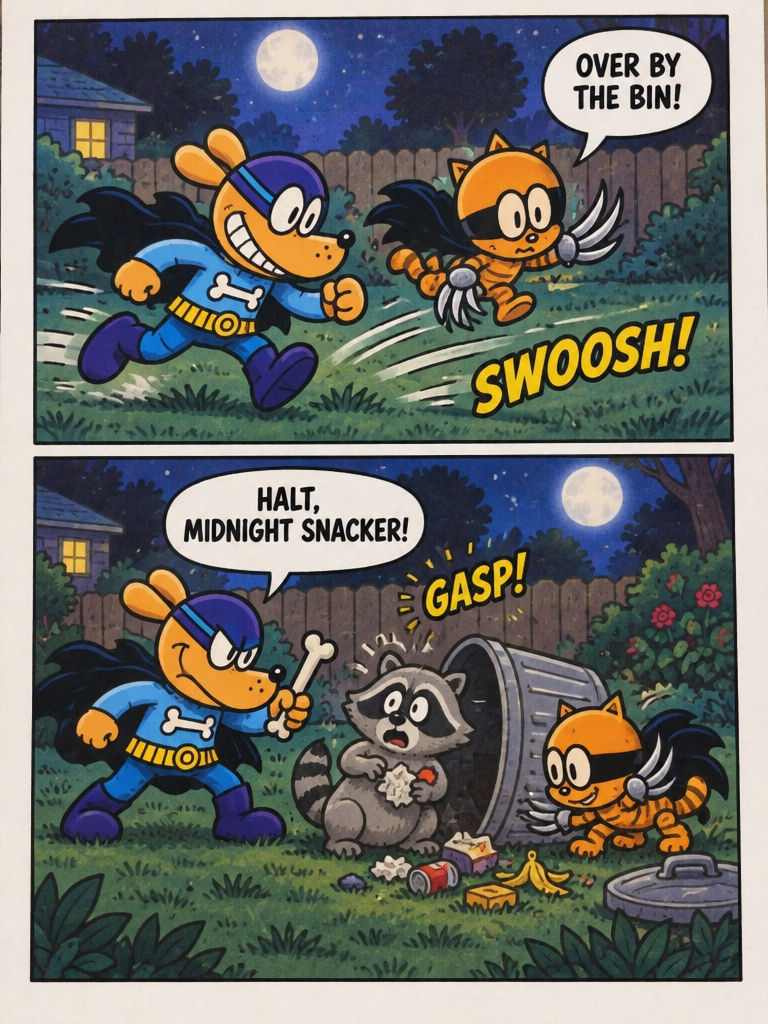 Nighttime Yard Patrol (page 2 of 4)