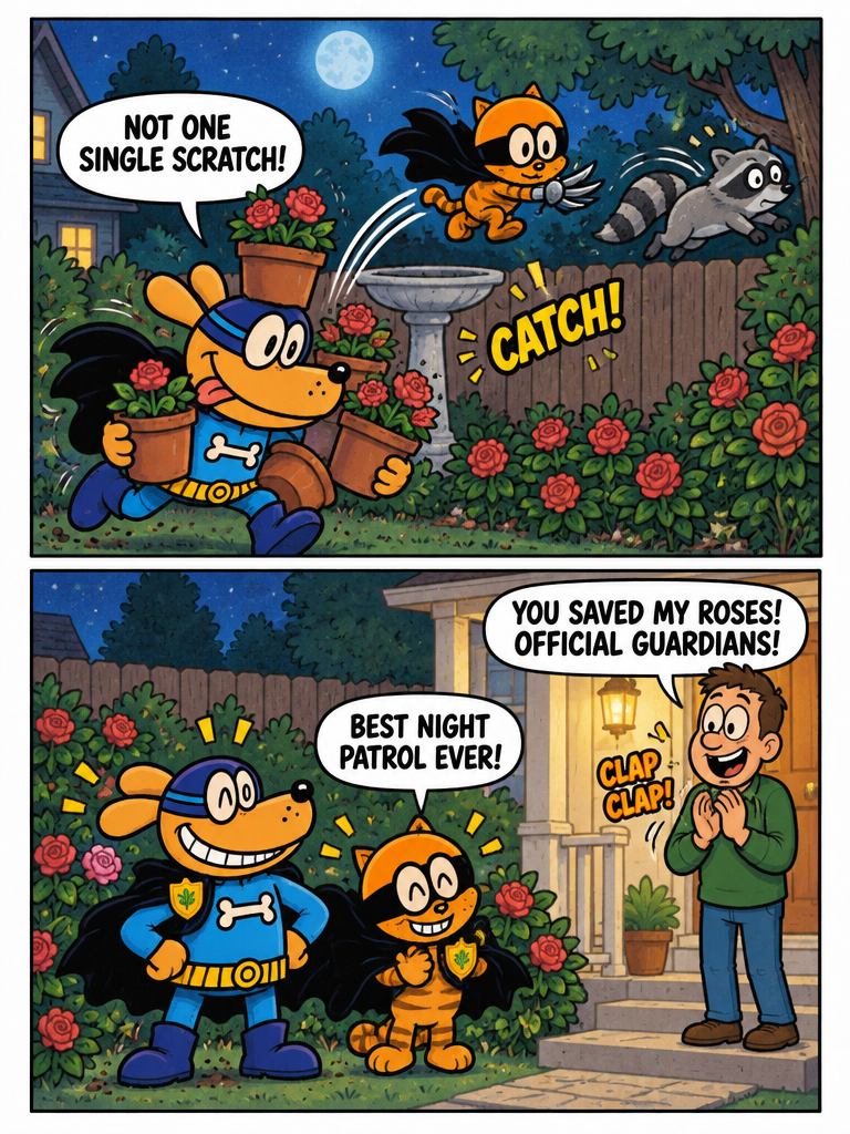 Nighttime Yard Patrol (page 4 of 4)