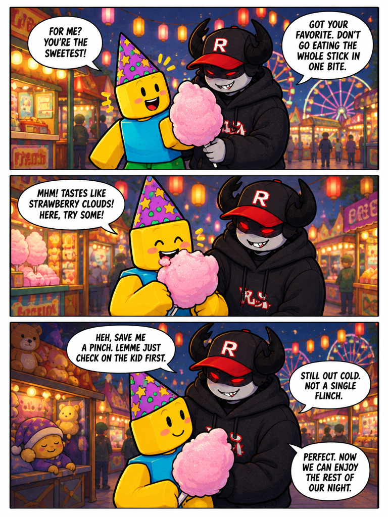 Night Lights Above the Fair (page 2 of 4)