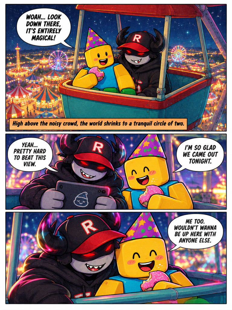 Night Lights Above the Fair (page 3 of 4)
