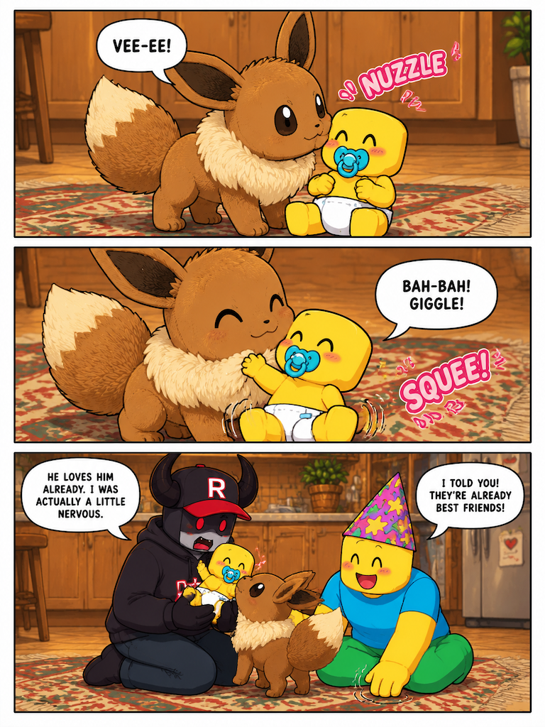 A New Little Sibling (page 3 of 4)