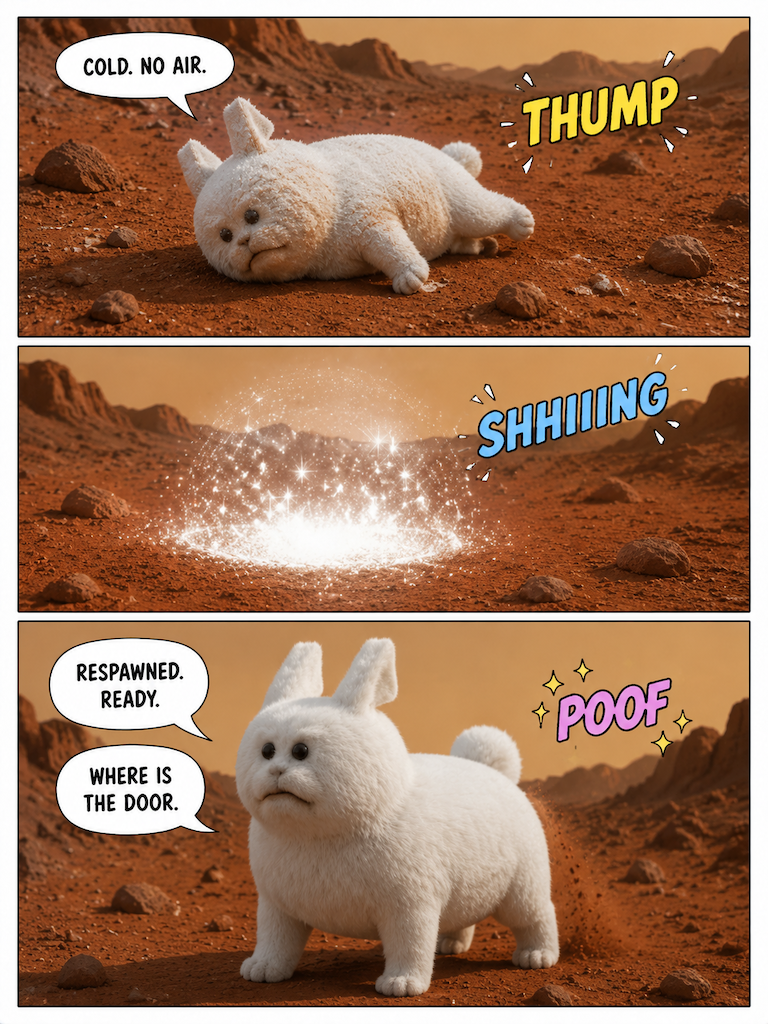 Gubby Shatters and Returns to Mars DEMIOS (page 3 of 4)