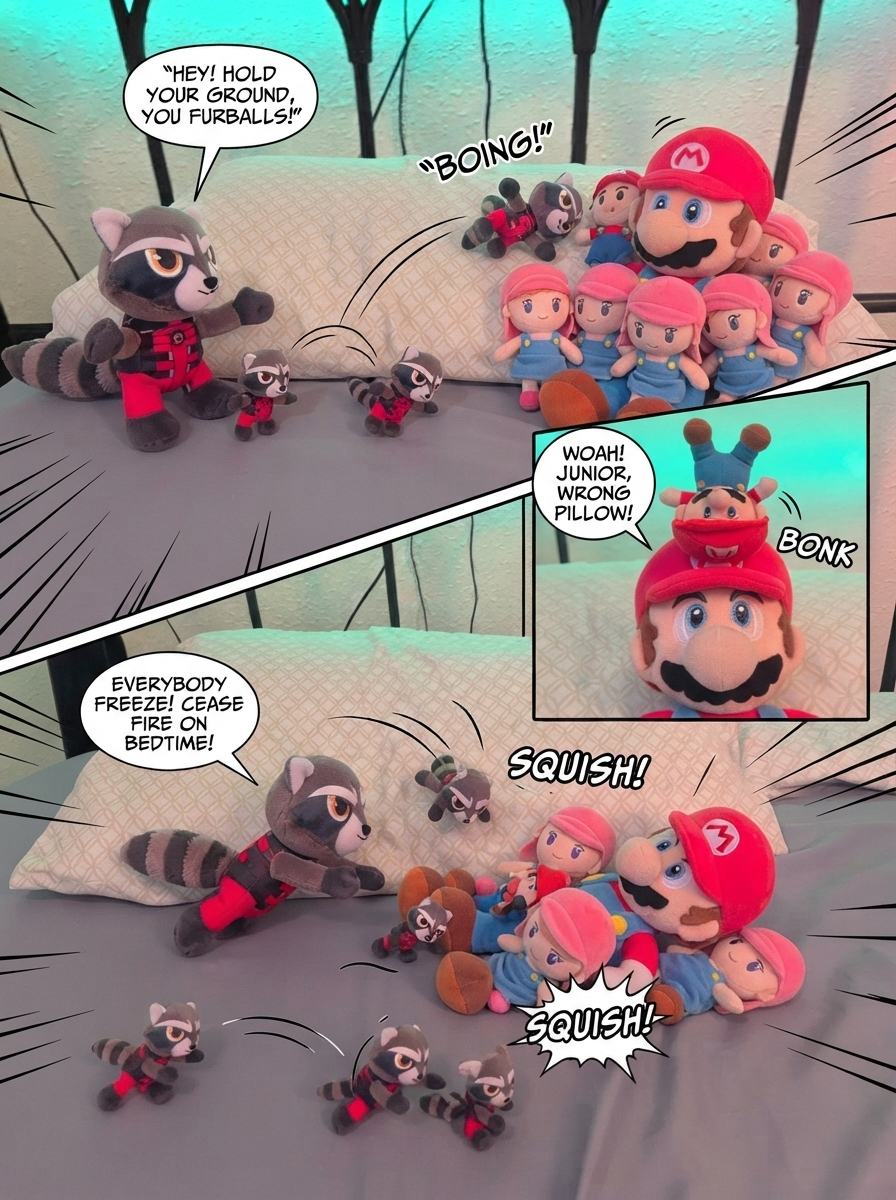 A Very Crowded Bed (page 3 of 4)