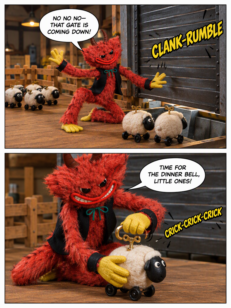 The Little Wind-Up Flock (page 2 of 4)