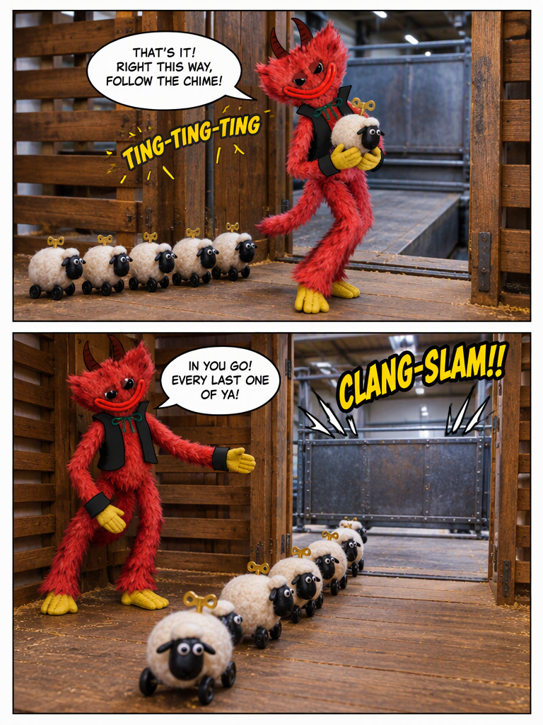 The Little Wind-Up Flock (page 3 of 4)