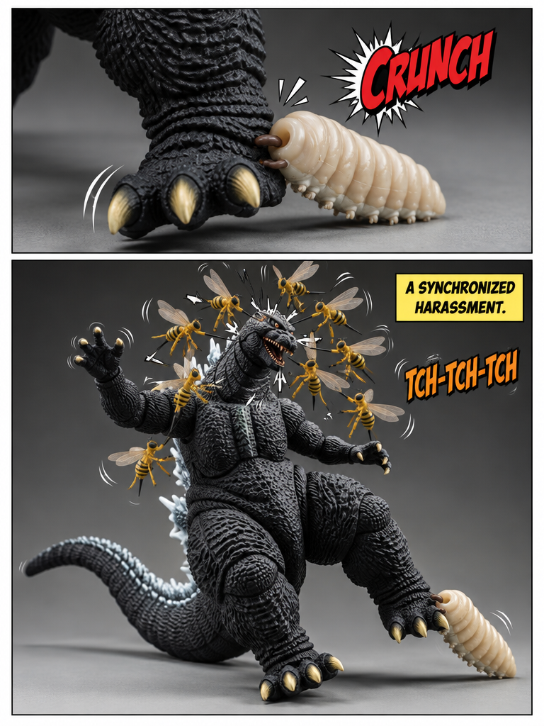 Godzilla Against the Hive Swarm (page 3 of 4)