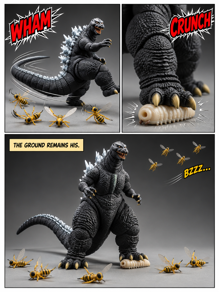 Godzilla Against the Hive Swarm (page 4 of 4)