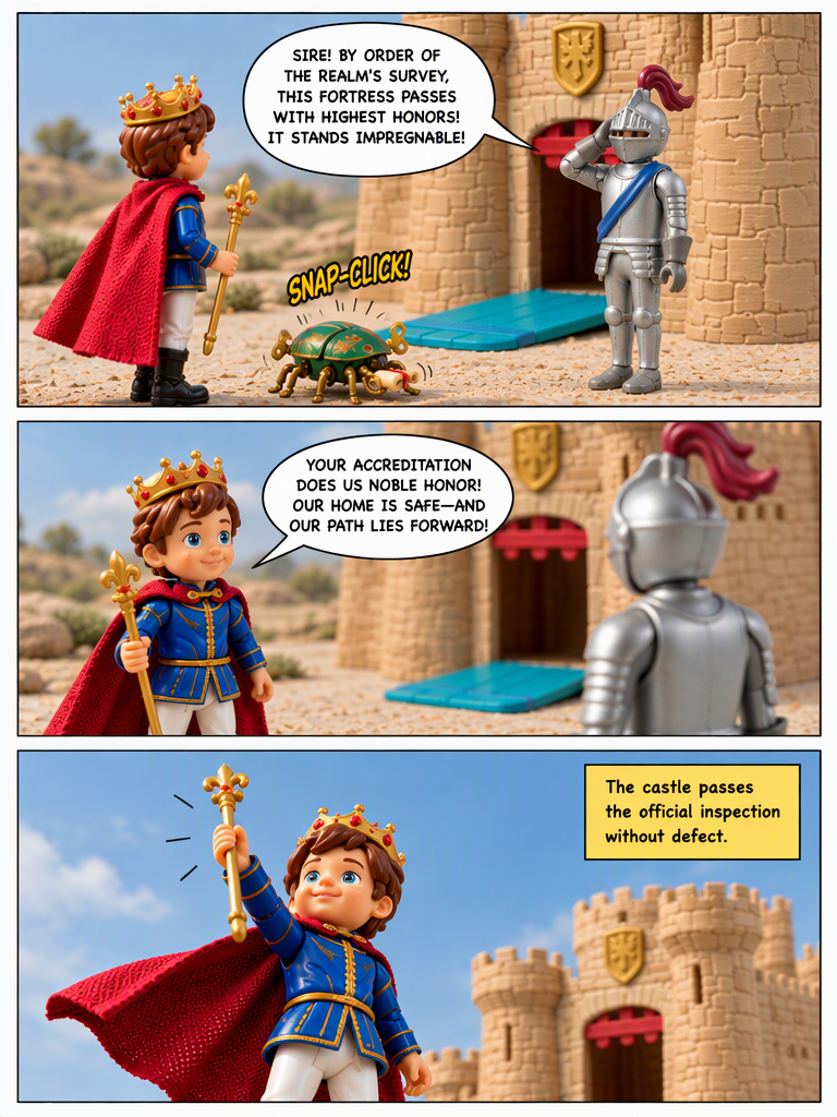 The Royal Inspector's Arrival (page 3 of 4)