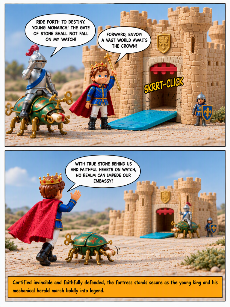 The Royal Inspector's Arrival (page 4 of 4)