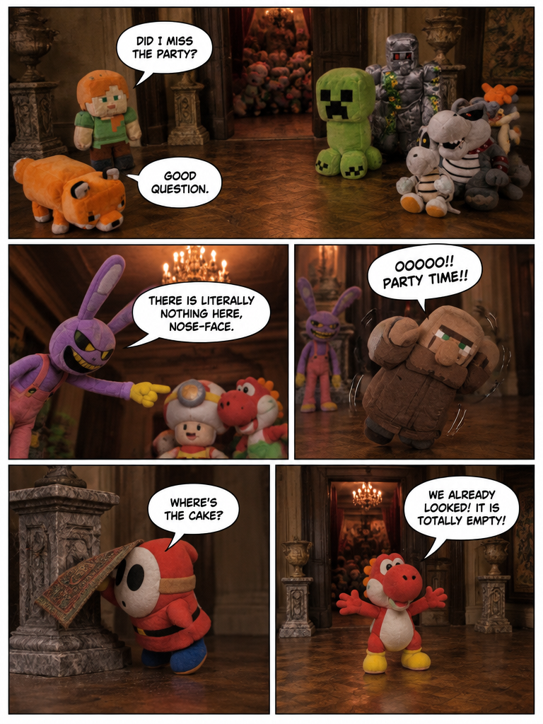 Among us with Plushies pt. 1 (page 2 of 12)