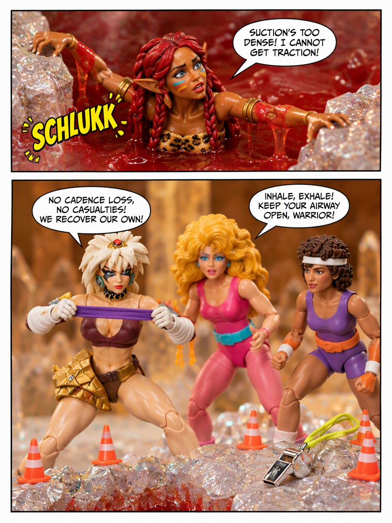 Aerobic Rescue at the Gelatin Abyss (page 2 of 4)