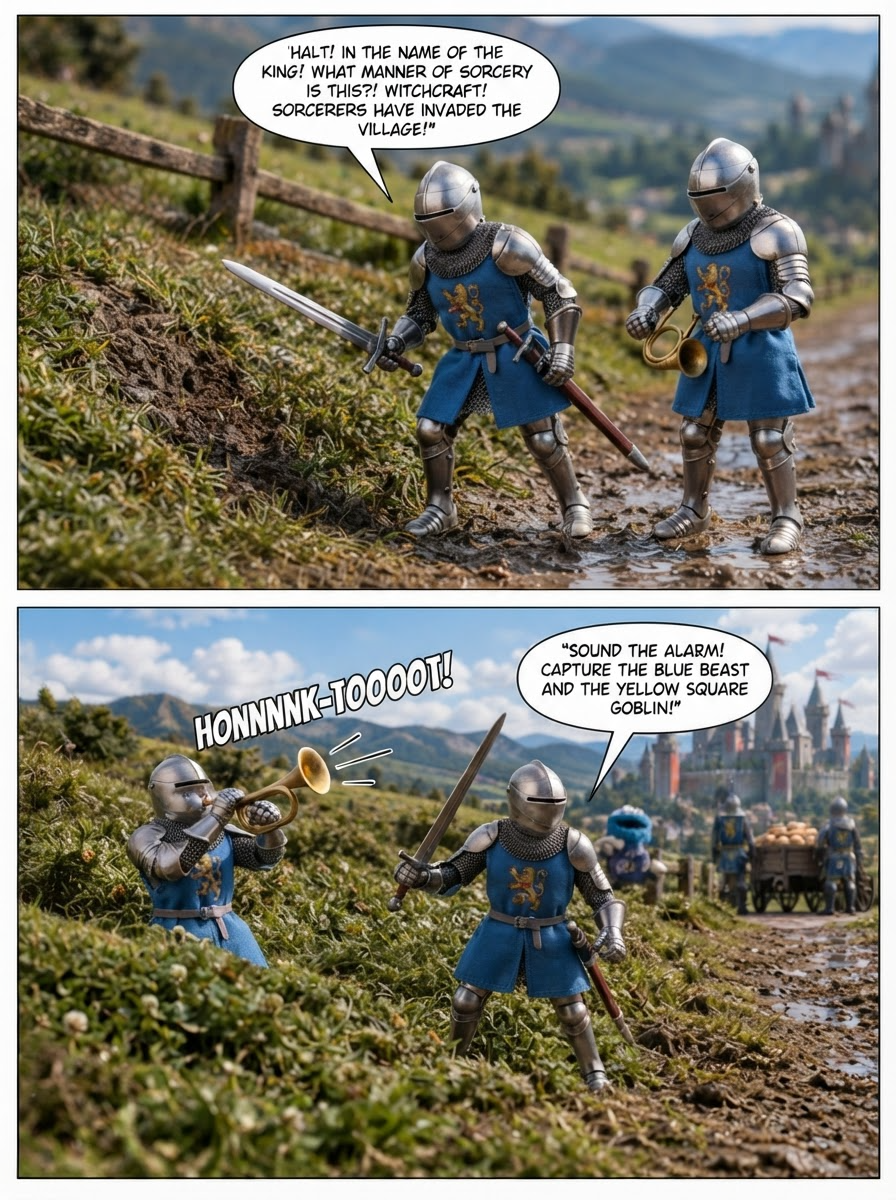 A Royal Commotion in the Market (page 2 of 8)