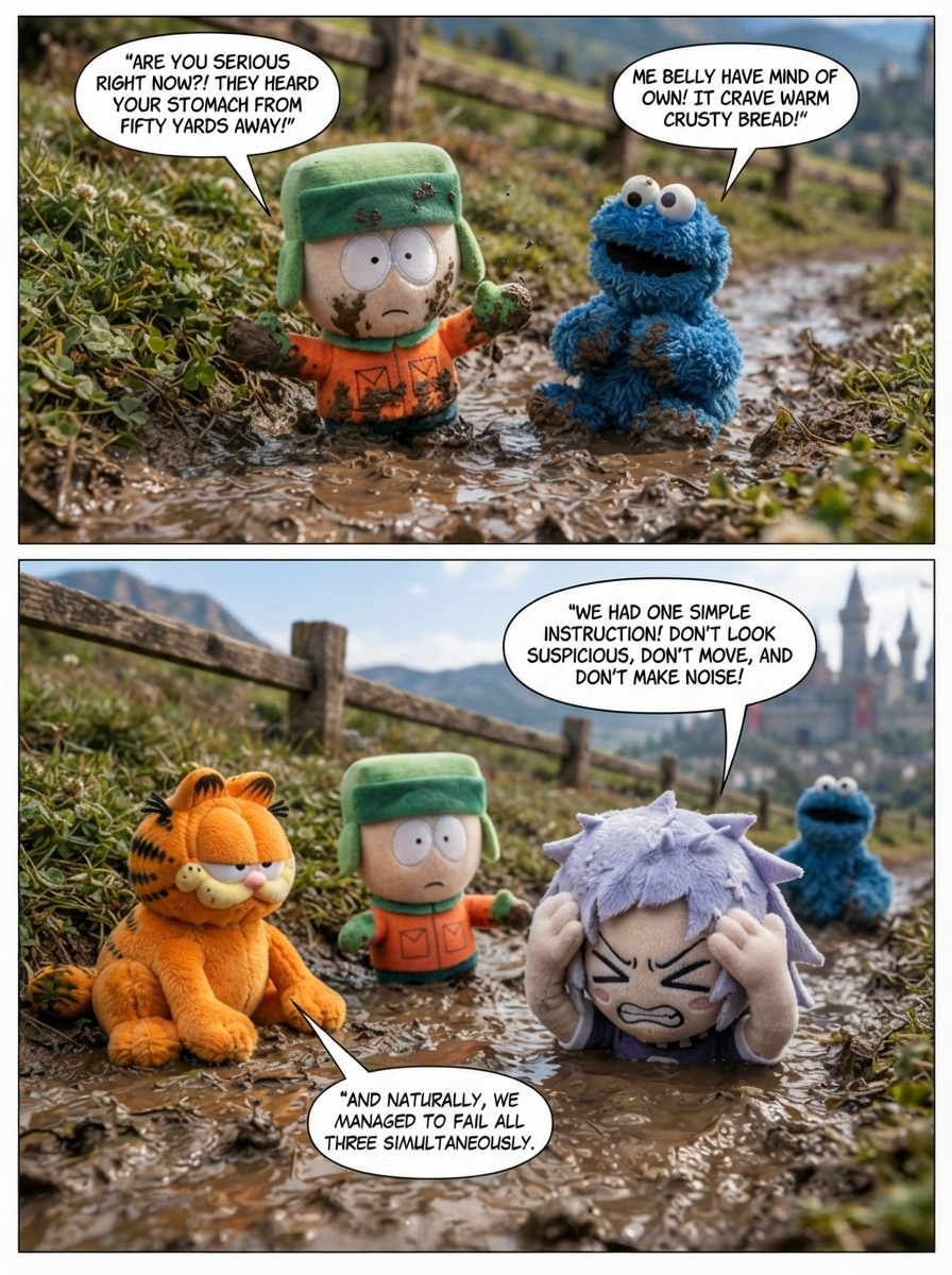 A Royal Commotion in the Market (page 3 of 8)