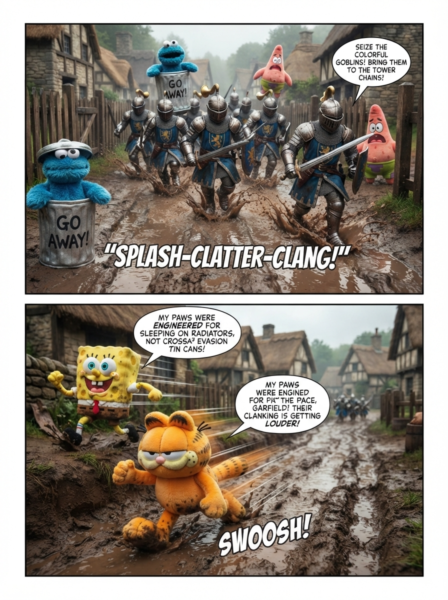 A Royal Commotion in the Market (page 5 of 8)