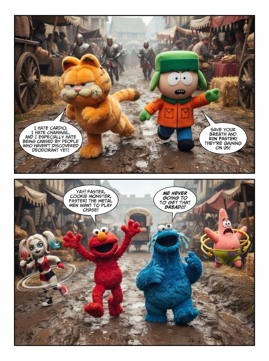 A Royal Commotion in the Market (page 6 of 8)