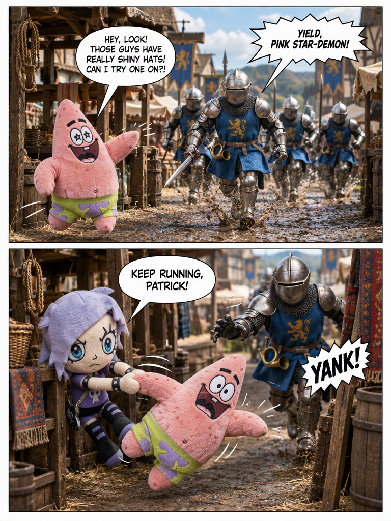 A Royal Commotion in the Market (page 7 of 8)