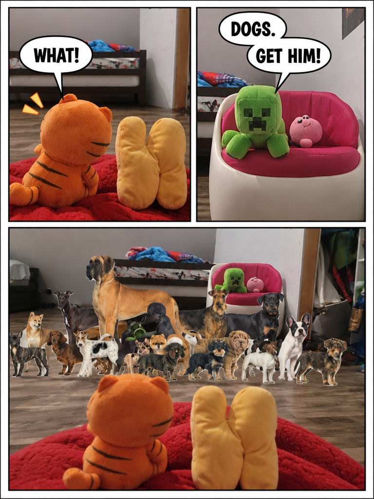 N, G & Lil Petey Got Eaten By Big Dog! (page 2 of 4)