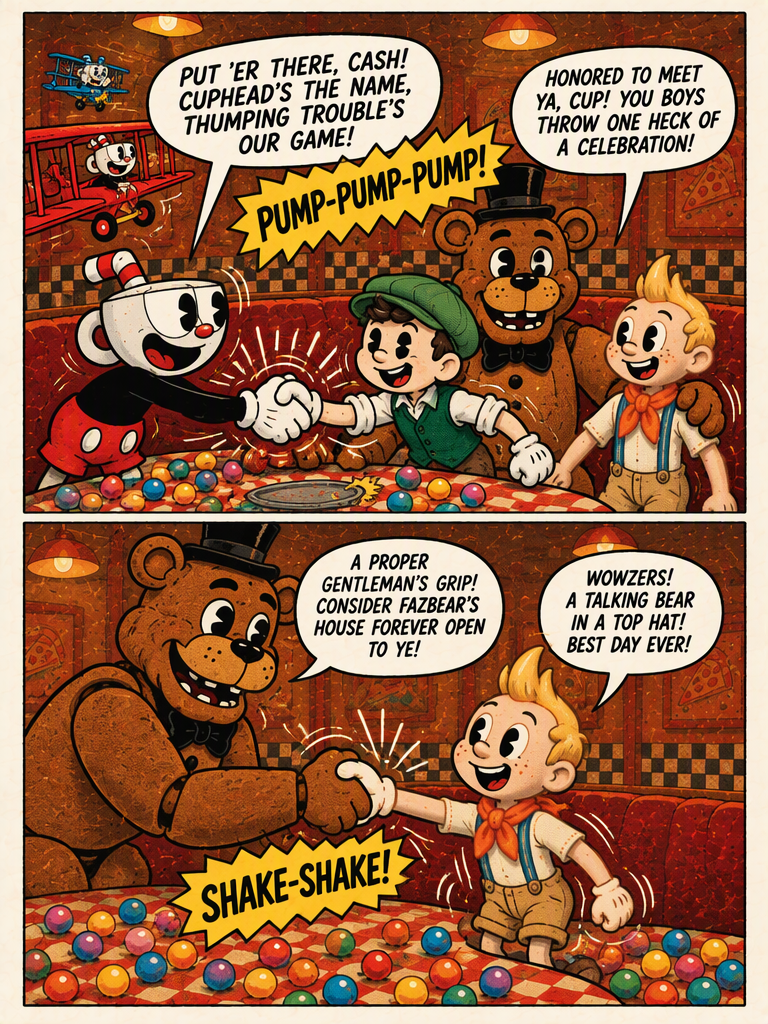 A Friendly Shake at Fazbear's (page 3 of 4)