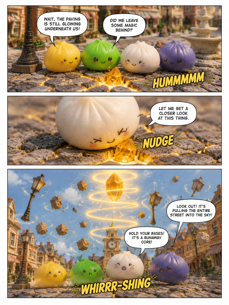 The Steamed Saviors of Crumbled Town (page 5 of 8)