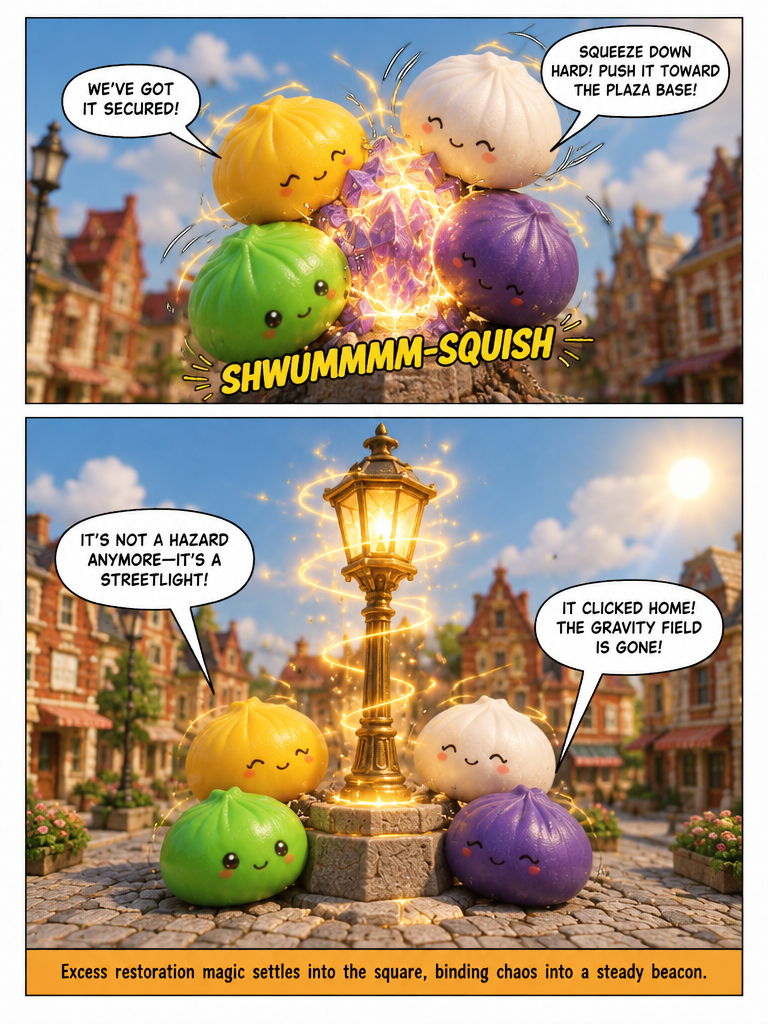 The Steamed Saviors of Crumbled Town (page 7 of 8)