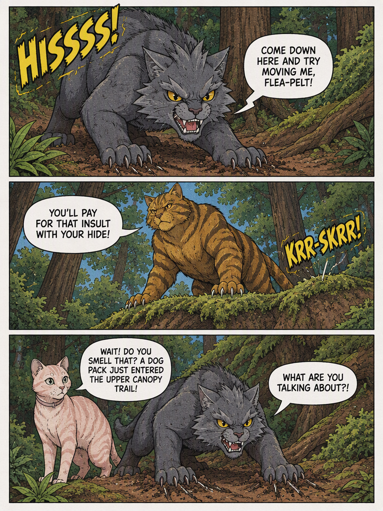 A Grumpy Encounter (page 2 of 4)