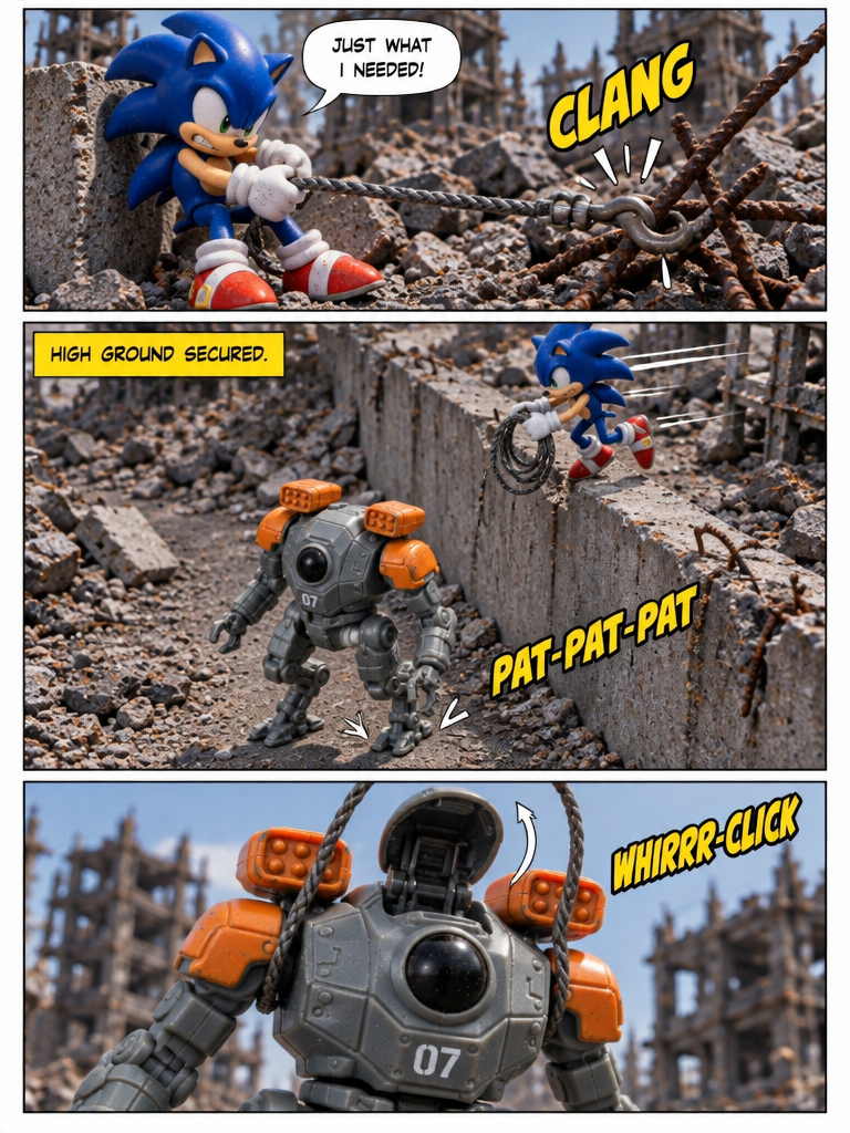 Discovery of a Strange Spaceship Season 2 Part 1: The Capturing of a Mech (page 2 of 4)