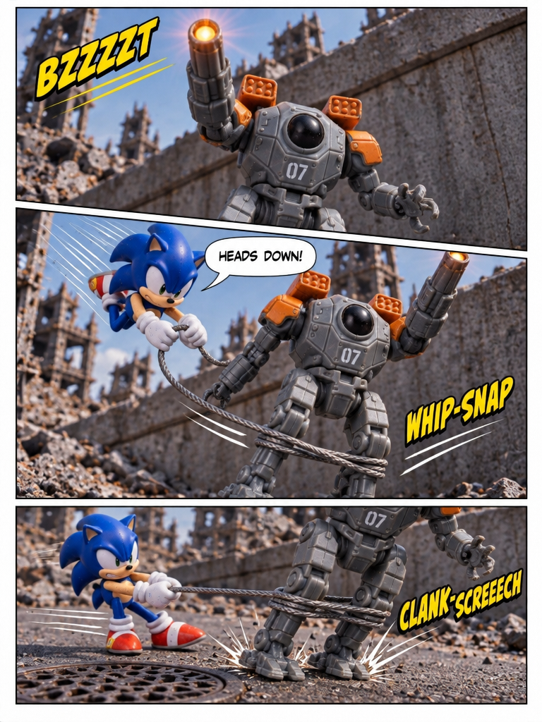 Discovery of a Strange Spaceship Season 2 Part 1: The Capturing of a Mech (page 3 of 4)