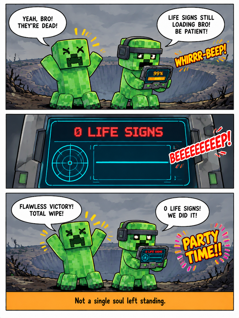 FINALLY THEY DIED FOR GOOD (page 4 of 8)