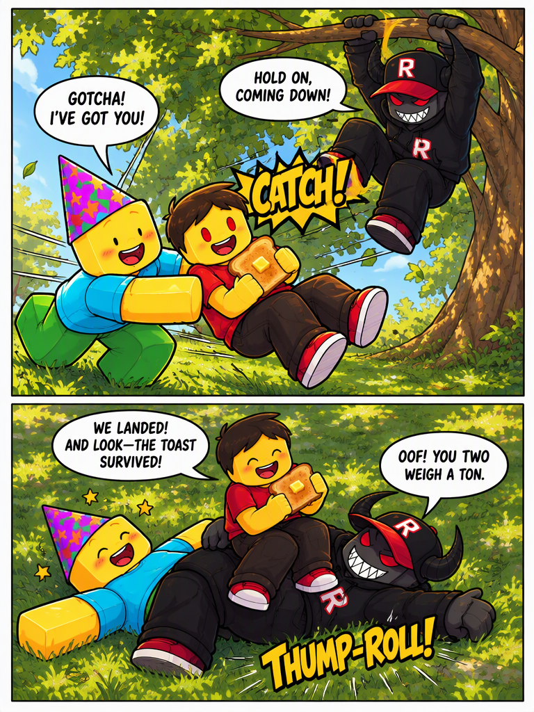 Yard Chase and the Tree Catch (page 3 of 4)