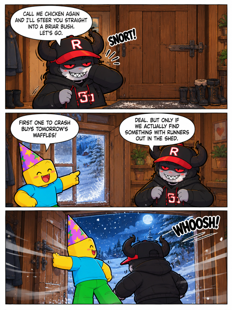 Moonlight Sled Run (page 2 of 8)