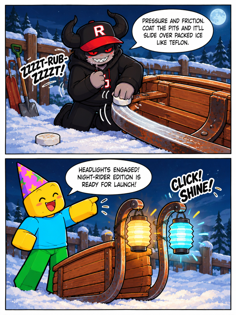 Moonlight Sled Run (page 5 of 8)