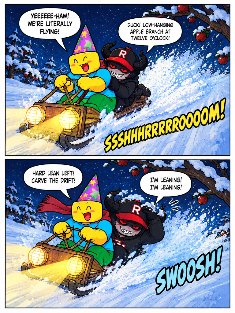 Moonlight Sled Run (page 7 of 8)