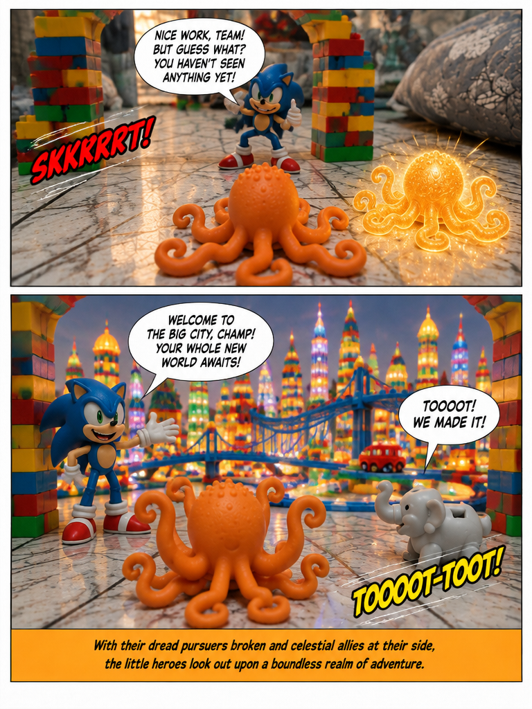 Divine Surge Across the Marble Floor (page 4 of 4)